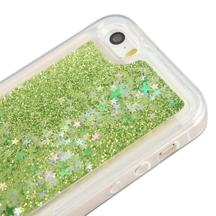 UTGATT5 - Glitter skal till Apple iPhone SE/5S/5 - Julia