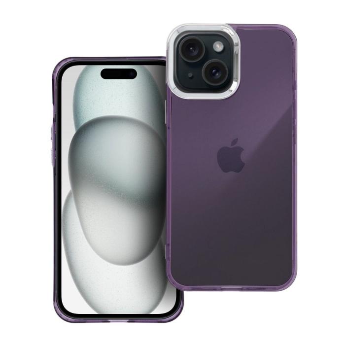 A-One Brand - iPhone 15 Plus Mobilskal Pearl - Lila