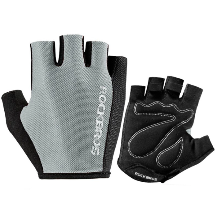 Rockbros - Rockbros Cykel Handskar S099GR XXL - Grå