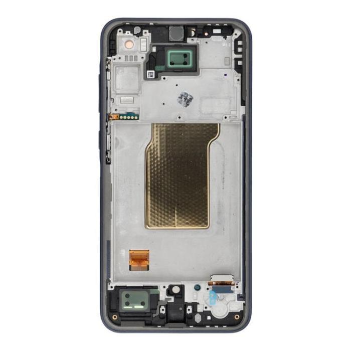 A-One Brand - SAMSUNG A35 5G Skärm med LCD-display A356B ServicePack - Svart