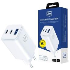 3MK - 3MK Snabbladdare 65W 1xUSB-A 2xUSB-C PD QC4+ Hyper GaN