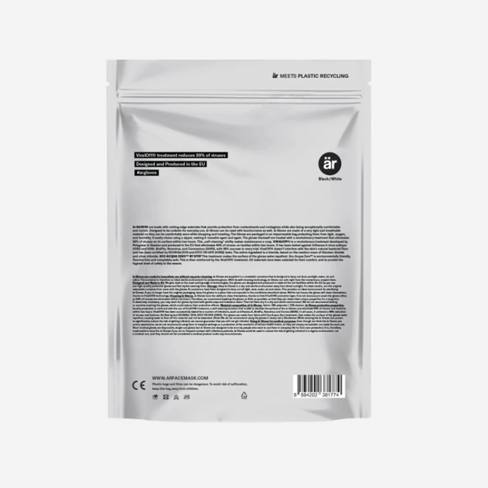 Är - Är Antiviral touchvantar / handskar med ViralOff® (L)