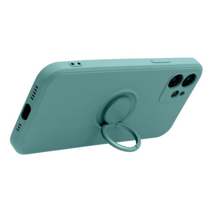 A-One Brand - Xiaomi Redmi Note 13 Pro Plus Mobilskal Silikon Ring - Grön