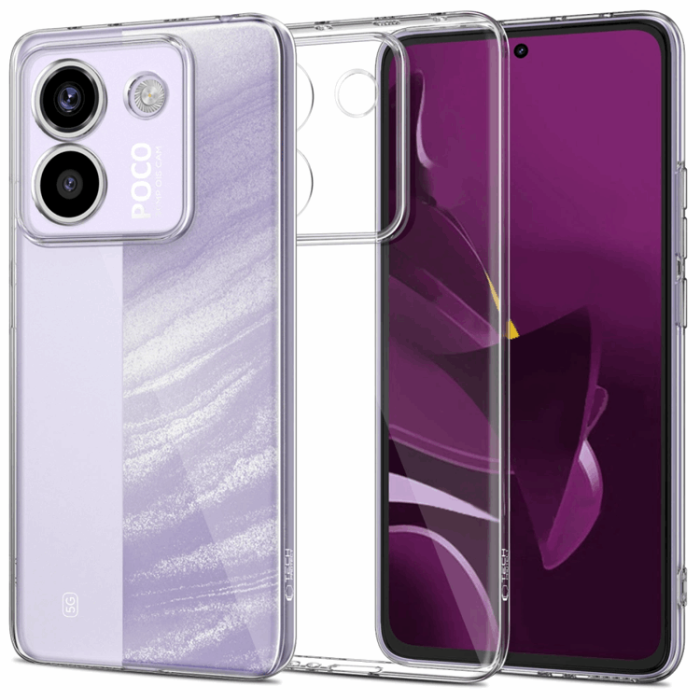 Tech-Protect - Tech-Protect Xiaomi Poco M7 Pro 5G Mobilskal Flexair - Clear