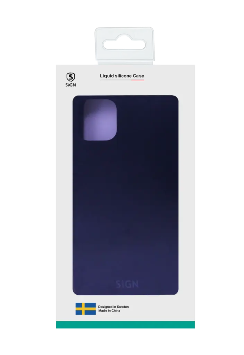 SiGN - SiGN Galaxy A52s/A52 5G/A52 4G Skal Liquid Silicone - Svart