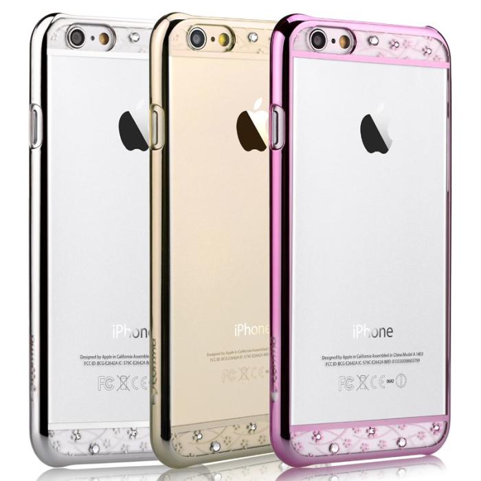 Comma - Comma BaksideSkal till Apple iPhone 6 / 6S - Bling Guld