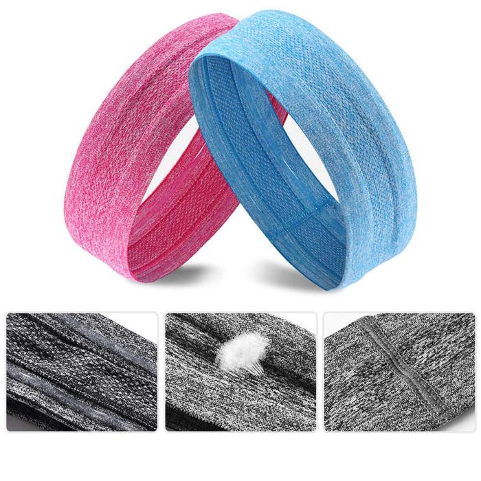 A-One Brand - Elastic Fabric Pannband Running Fitness - Rosa
