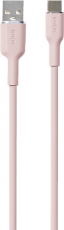 Puro - Puro USB-A Till USB-C Kabel 1.5m Icon Soft - Rosa