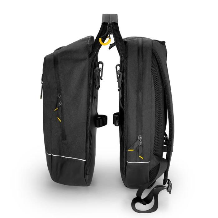 Wozinsky - Wozinsky tvådelad Ryggsäck/ Cykelhållare 30 L - Svart