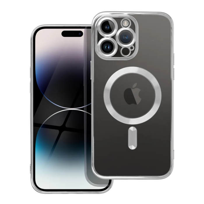 A-One Brand - iPhone 16e Mobilskal Magsafe Electro - Silver