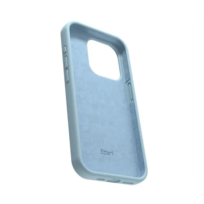 Etteri - Etteri iPhone 16 Mobilskal Silikon - Ljusblå