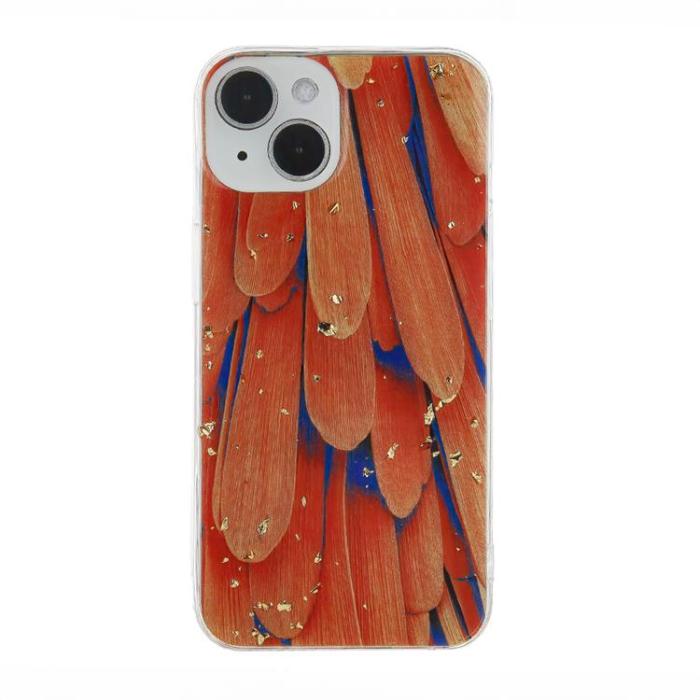 A-One Brand - iPhone 11 Mobilskal Guld Glam - Orange