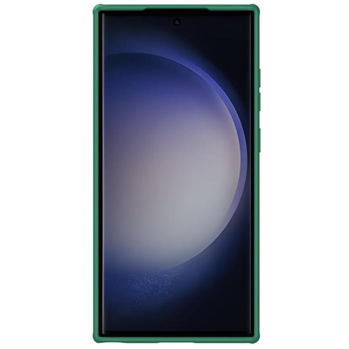 Nillkin - Nillkin Galaxy S23 Ultra Mobilskal CamShield S - Grön