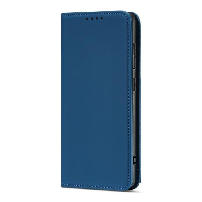 A-One Brand - Xiaomi Redmi Note 11 Plånboksfodral Magnet Stand - Blå