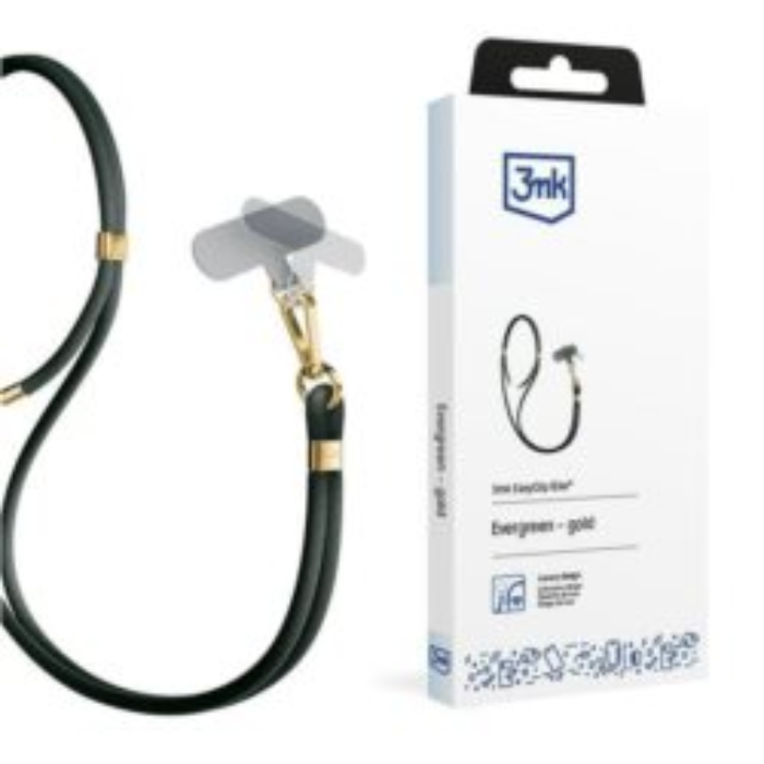 3MK - 3mk Mobil Lanyard Easyclip Elite - Grön