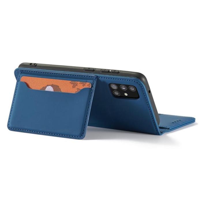 A-One Brand - Xiaomi Redmi Note 11 Plånboksfodral Magnet Stand - Blå