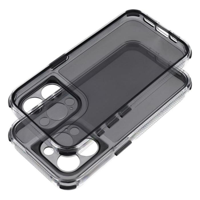 A-One Brand - iPhone 16 Mobilskal Matrix Clear - Svart