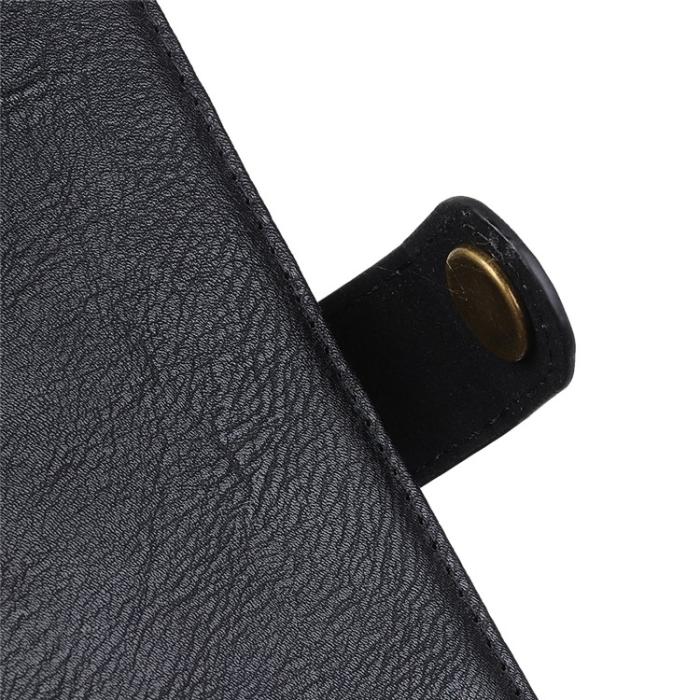 KHAZNEH - KHAZNEH Galaxy S23 FE Plånboksfodral Cowhide - Svart