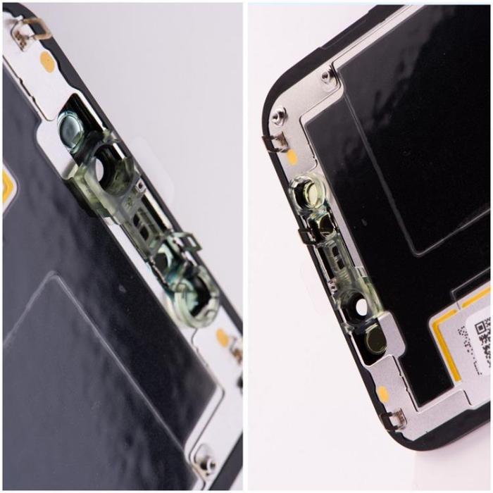 A-One Brand - iPhone 7 Visa pekskärm JK - Vit