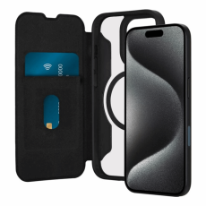 Puro - Puro iPhone 16 Pro Max Plånboksfodral Magsafe Läder med Flap