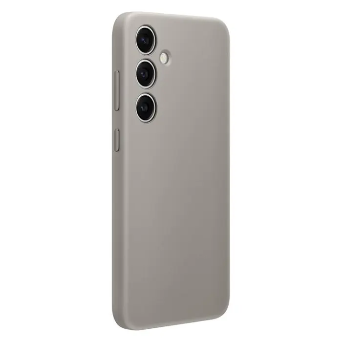 Samsung - Samsung Galaxy S24 Mobilskal Vegan Läder - Grå