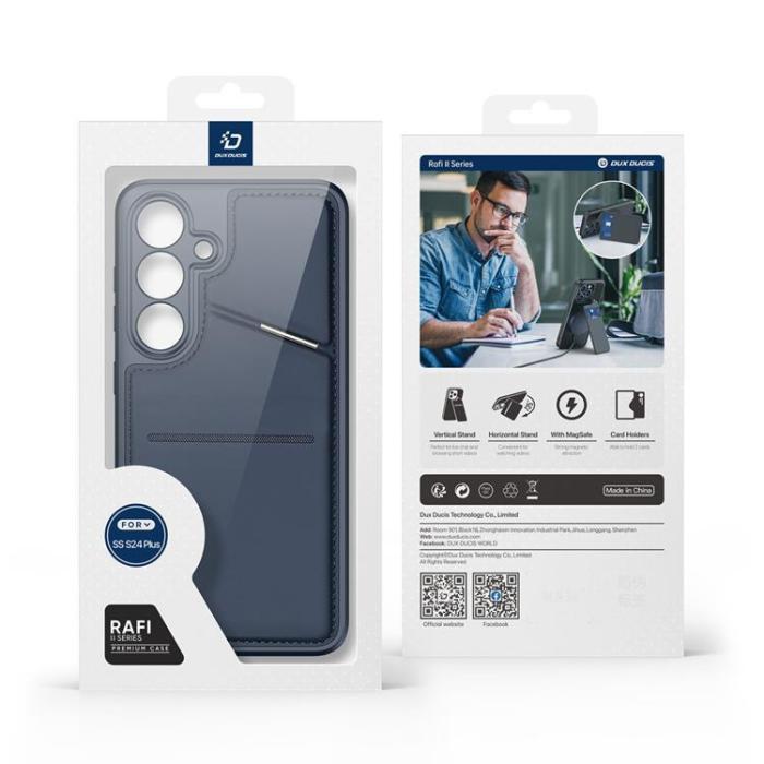 Dux Ducis - Dux Ducis Galaxy S24 Plus Mobilskal Magsafe Korthållare Rafi II