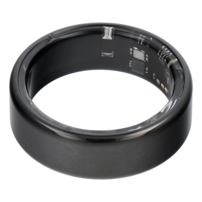 A-One Brand - Smart Ring Med Laddningsbox - Storlek 12 (21.4mm)  - Svart