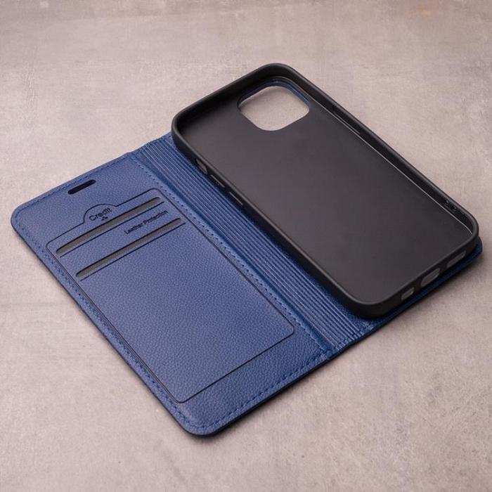 A-One Brand - Galaxy A25 5G Plånboksfodral Smart Caro - Marinblå