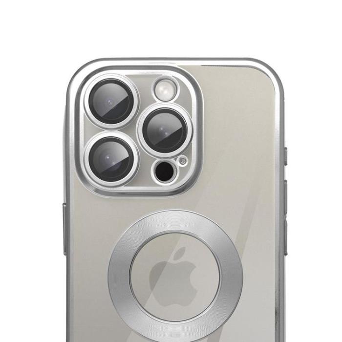 A-One Brand - iPhone 16 Mobilskal Glam - Silver