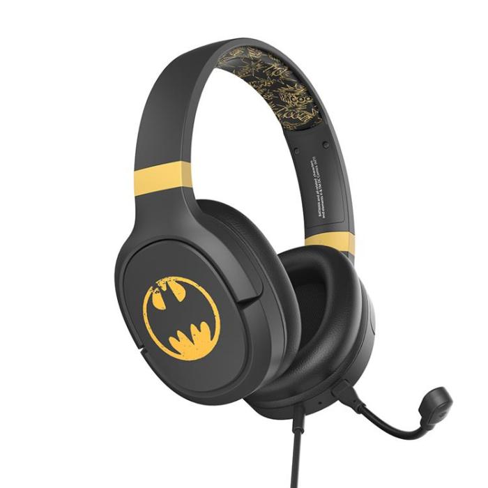 BATMAN - BATMAN Gaming-Headset, Over Ear, Bom-mikrofon - Svart