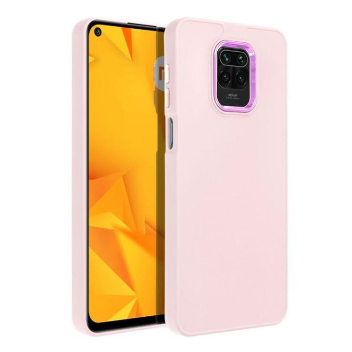A-One Brand - Xiaomi Redmi Note 9S/9 Pro Mobilskal Frame - Powder Rosa