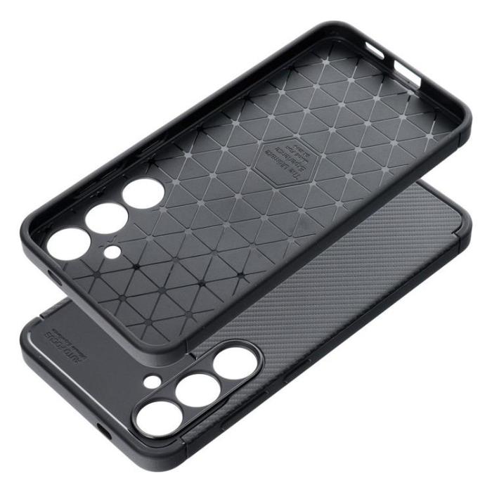 A-One Brand - Galaxy S24 Plus Mobilskal Carbon Premium - Svart