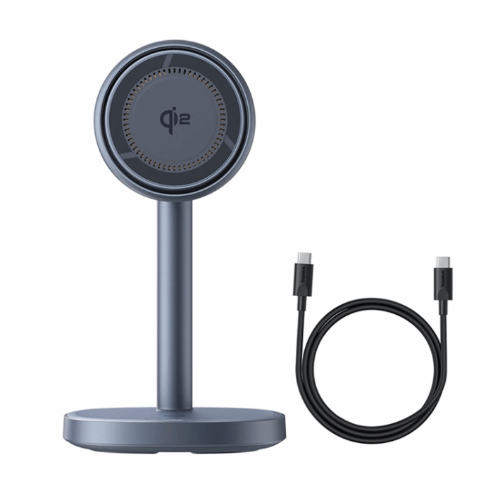 BASEUS - Baseus Qi2 20W MagSafe Trådlös Laddare 2-i-1 Orbit 2 Pro