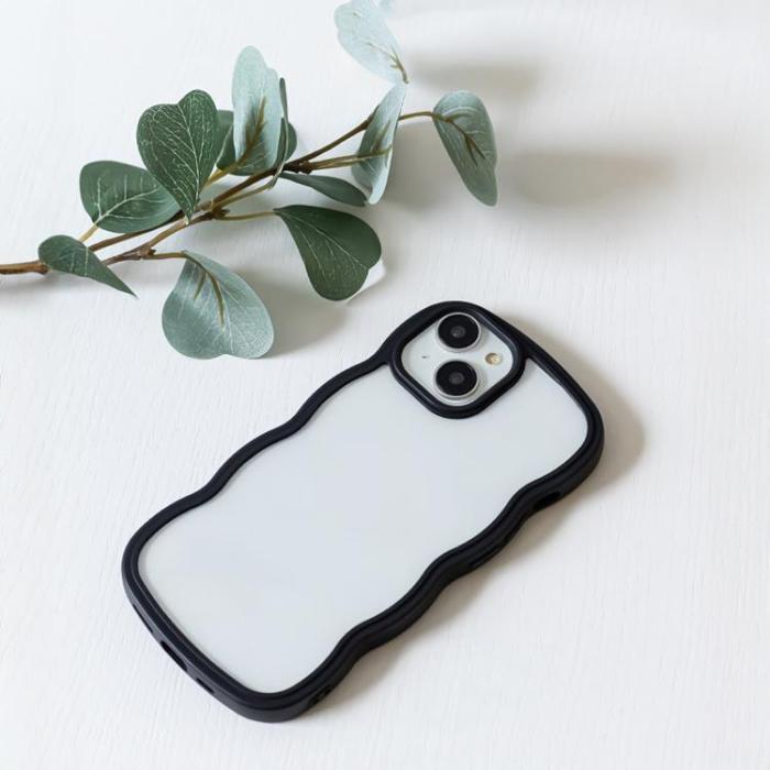 OEM - iPhone 13 Mobilskal Wave- Svart
