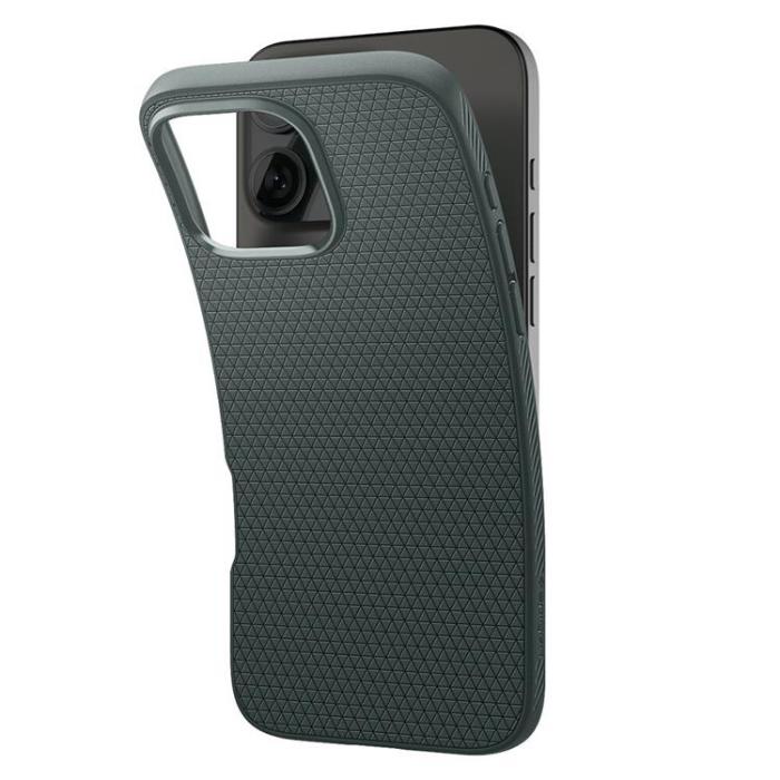Spigen - Spigen iPhone 16 Pro Mobilskal Liquid Air - Grön