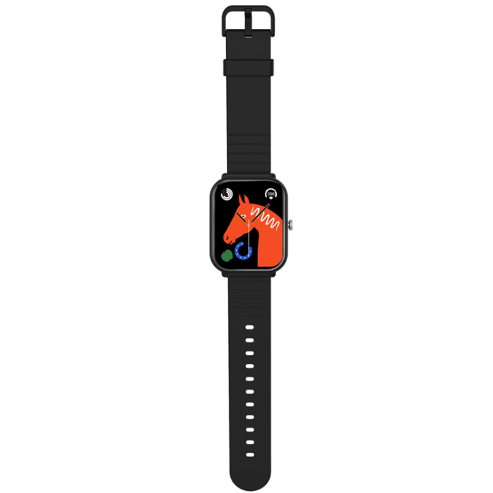 Celly - Celly Smartwatch Med Rektangulär Urtavla Trainermate 2 - Svart