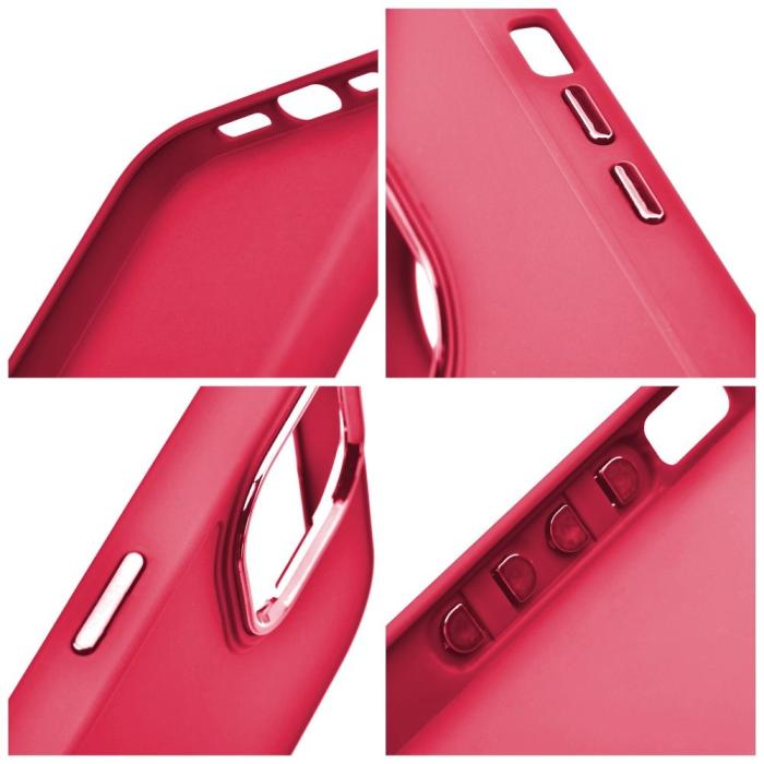 OEM - FRAME Skal för Samsung S21 FE magenta