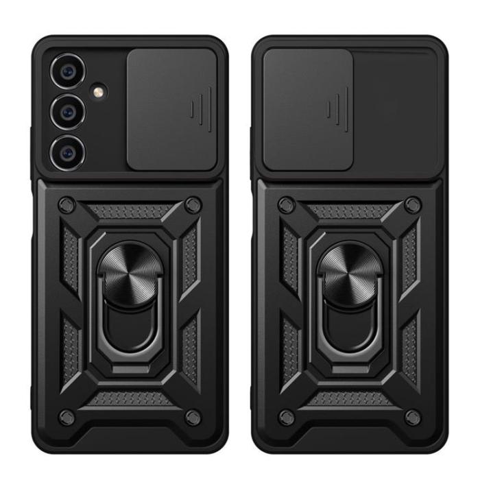 Tech-Protect - Tech-Protect Galaxy S23 FE Mobilskal Camshield Pro - Svart