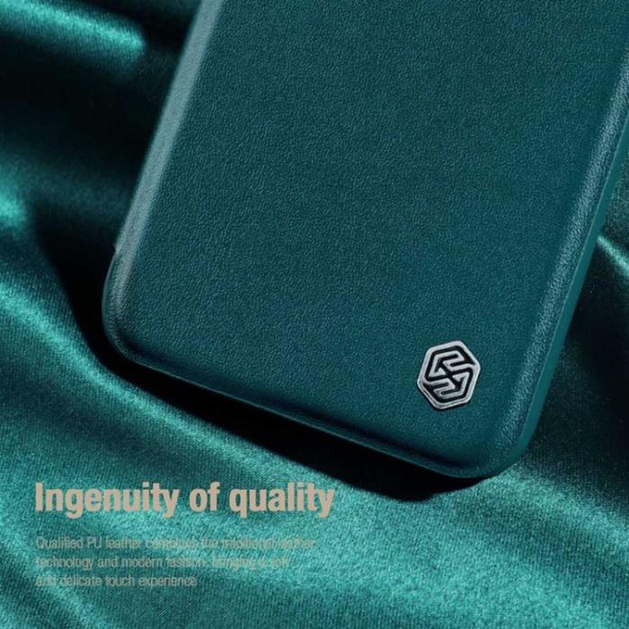 Nillkin - Nillkin iPhone 14 Plus Plånboksfodral QinPro - Svart