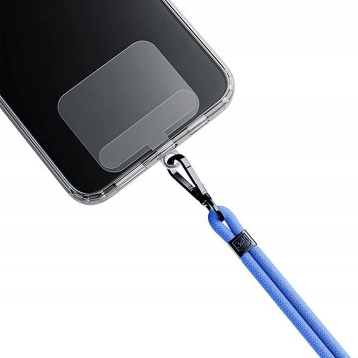3MK - 3mk Mobil Lanyard Easyclip - Blå/Svart