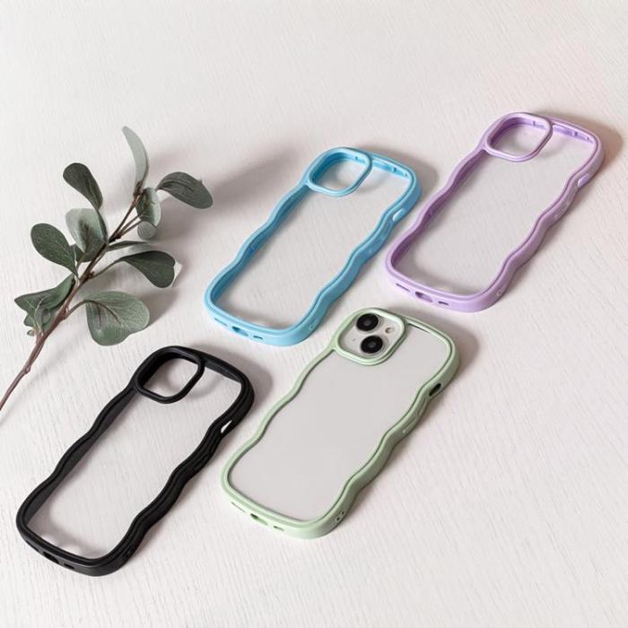OEM - iPhone 11 Mobilskal Wave- Grön