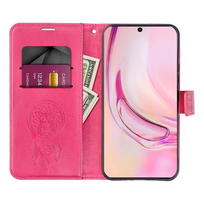 OEM - Xiaomi Redmi Note 13 Pro 4G Plånboksfodral Mezzo - Magenta