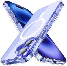 A-One Brand - iPhone 16 Plus Mobilskal Magsafe Anti-Shock - Transparent