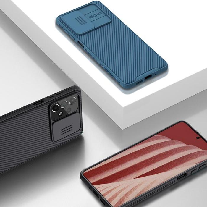 Nillkin - Nillkin Galaxy A73 Skal CamShield Pro Armored - Blå