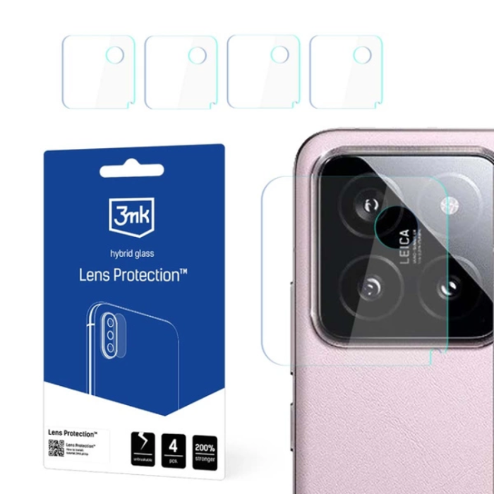 3MK - 3MK Xiaomi 14  Kameralinskydd - Transparent