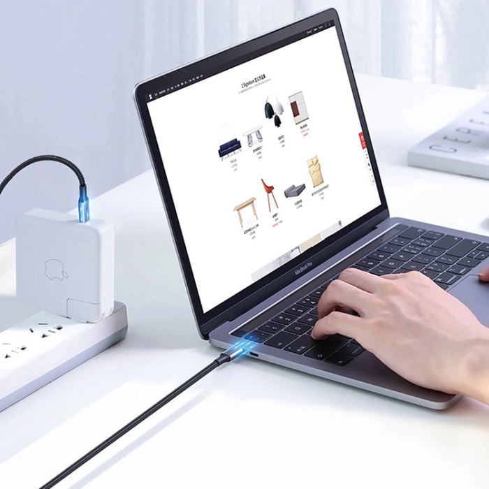 Ugreen - Ugreen USB-C Till USB-C 100W 5A 3m Kabel - Grå