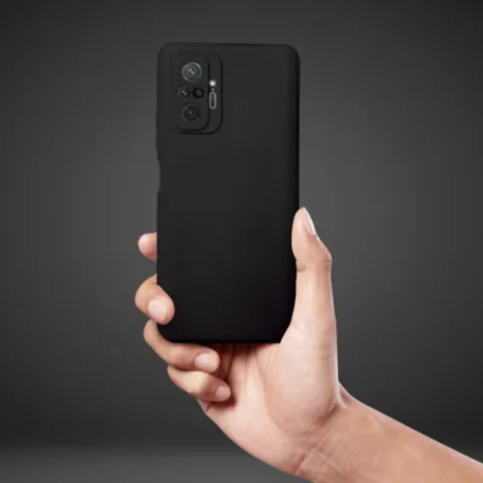 A-One Brand - Xiaomi Redmi Note 12 4G Mobilskal Soft - Svart