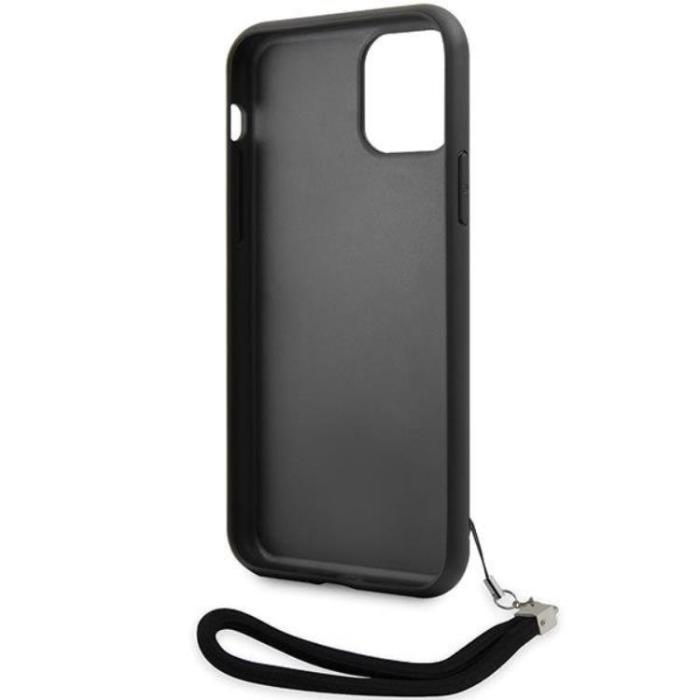 KARL LAGERFELD - Karl Lagerfeld iPhone 11/XR Mobilskal Sequins Cord - Silver