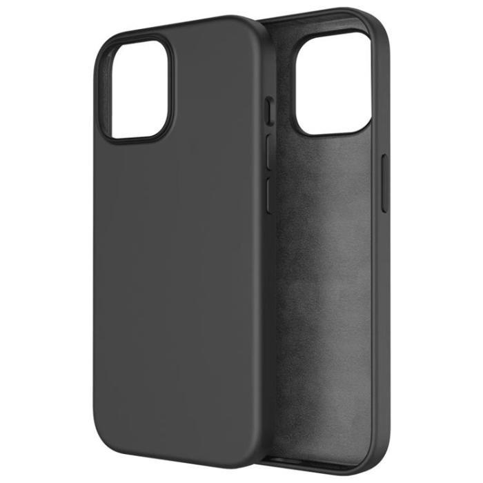 A-One Brand - iPhone 14 Pro Skal Liquid Silicone - Svart