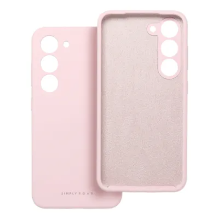 Roar - Roar Samsung Galaxy A14 4G / A14 5G Mobilskal Roar Cloud Skin - Ljusrosa
